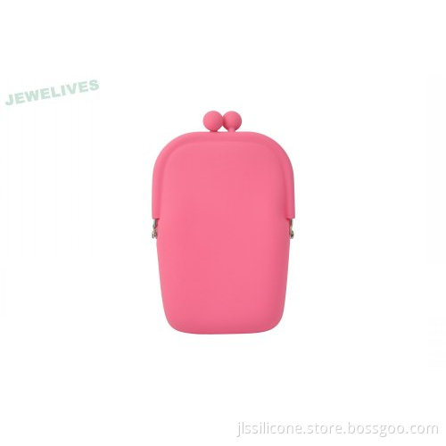 New Style Woman's Rubber Purse In Silicone 